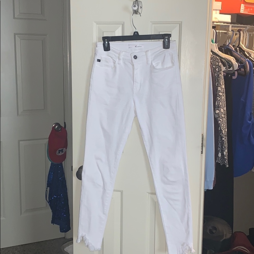 White jeans
